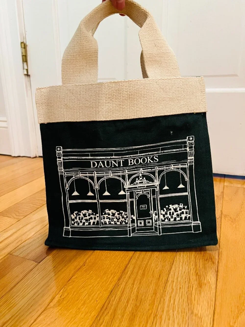 Daunt books London canvas tote bag